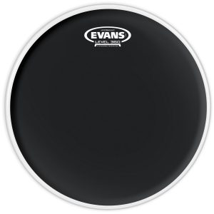 Evans Hydraulic Black Drum Head, 14 Inch