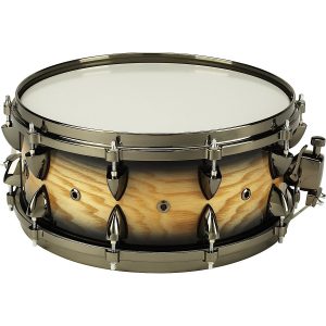 Orange County Drums and Percussion Maple Snare 6x14 Natural Black Burst