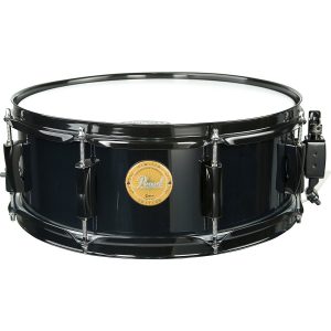 Pearl Vision Birch Snare Drum Black with Black Hardware 14x5.5