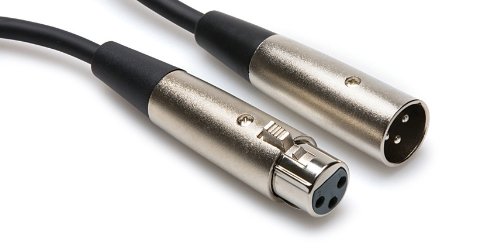 Hosa XLR-115 XLR3F to XLR3M Balanced Interconnect Cable