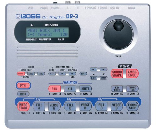 Boss DR3-Best Drum Machines 