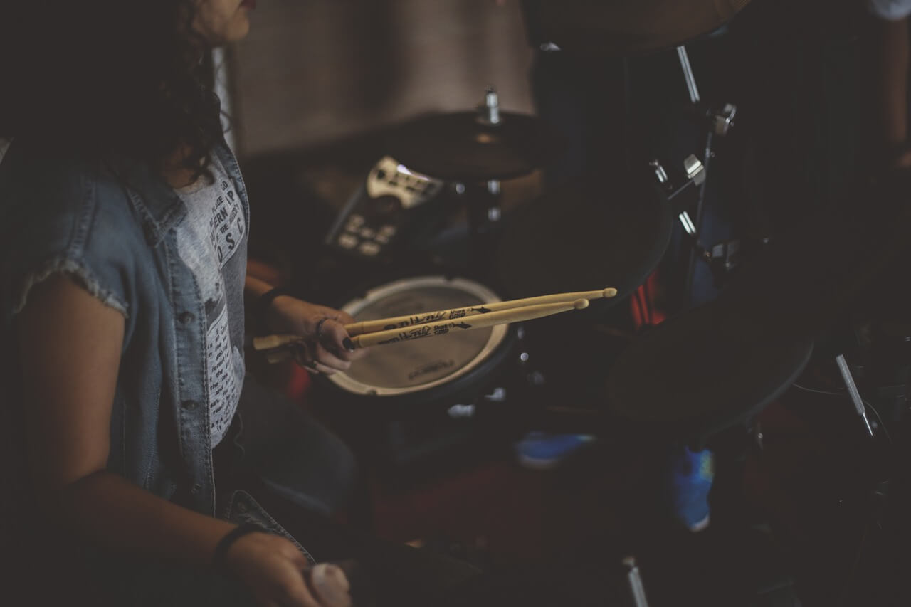 drummer with drums