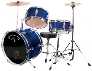 GP Percussion GP50BL Complete Junior Drum Set