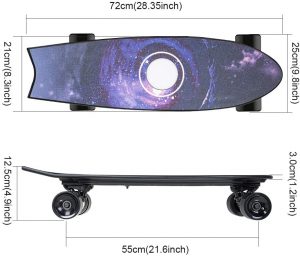 Wpond’s Electric Skateboard with Remote Control: