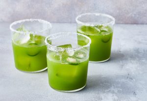 Spicy Cucumber Mint Margarita