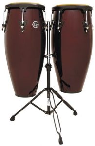Latin Percussion LP646NY-DW 10-Inch and 11-Inch City Series Conga Set 