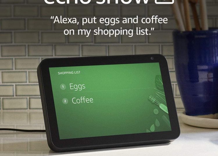 Echo Show 8 Save 45% at $59.99 Now