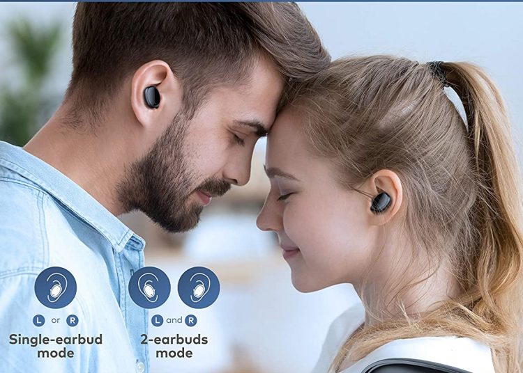 ASUNEY Bluetooth 5.0 True Wireless Earbuds Save 50% at $19.99 Now