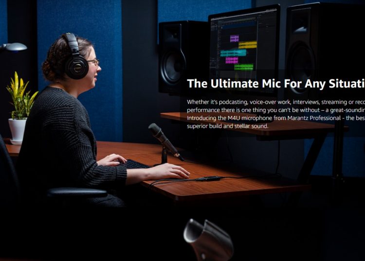 Marantz Pro M4U – USB Condenser Microphone Save 30% at $34.99 Now