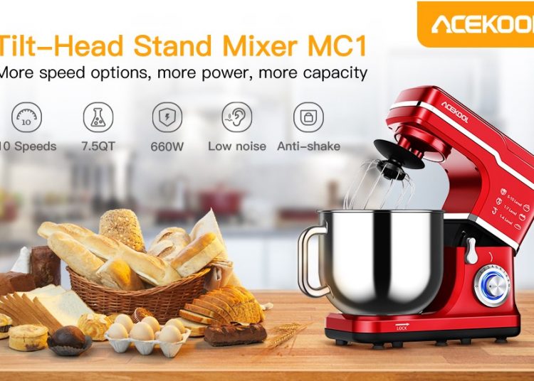Amazon Epic Daily Deals -Acekool Stand Mixer Saves 29% at $119.99 Now