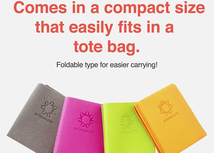 Amazon Cyber Monday Deals - Folding Yoga Travel Pilates Mat Saves 57% at $10.80 Now
