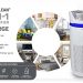 TotalClean Deluxe 5-in-1 Tower Air Purifier