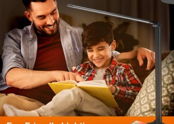 Amazon Epic Daily Deals - LED Desk Lamp with Wireless Charger Saves 50% at $22.94 Now