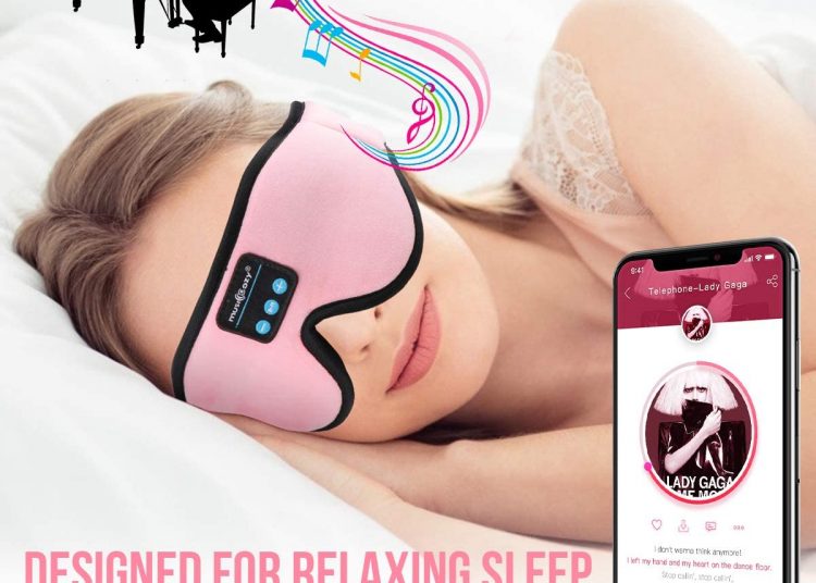 3D Sleep Headphone Eye Mask