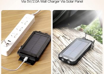 Amazon Epic Daily Deals - Suscell Solar Charger Bank Saves 20% at $23.99 Now