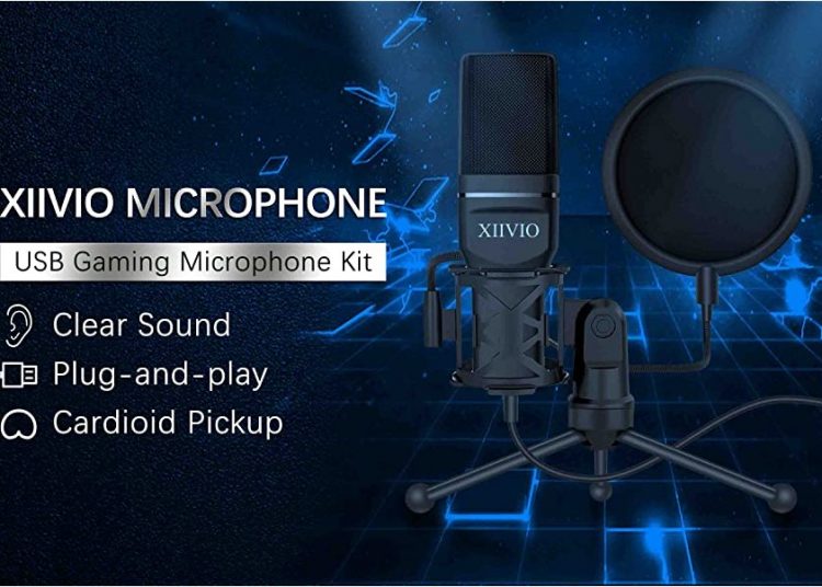 Amazon Epic Daily Deals - XIIVIO Computer Microphone Saves 50% at $17.99 Now