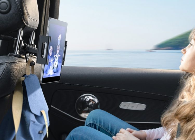 Car Headrest Tablet Mount Holder