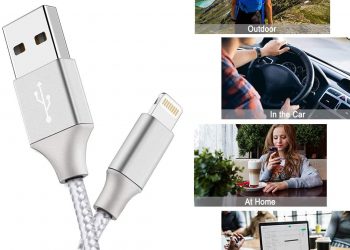 CVILUX 6ft Lightning Charging Cables