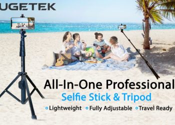 Fugetek All-in-One Professional Selfie Stick & Tripod