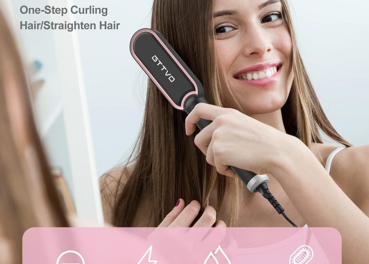 Hair Straightener Brush