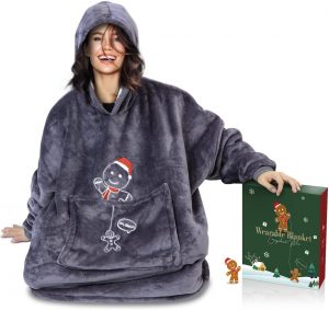 Wearable Hoodie Blanket