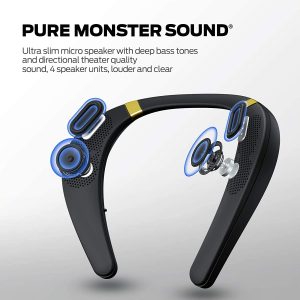 Monster Boomerang Neckband Bluetooth Speaker.