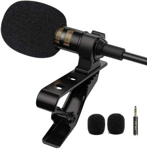 PoP voice Professional Lavalier Lapel Microphone