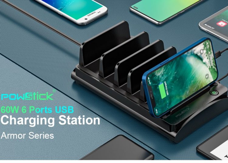 Powstick Charging Station for Multiple Devices