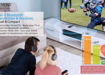 TROND 2-in-1 Bluetooth Audio Transmitter