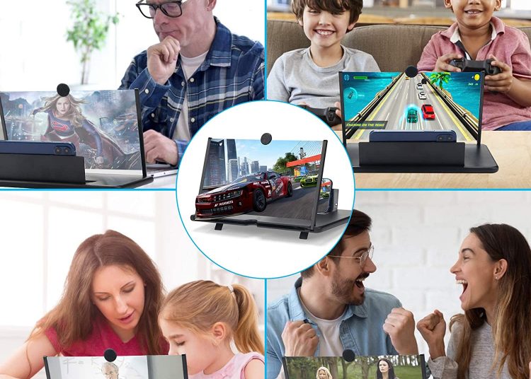 Vebach 14”3D phone screen magnifier