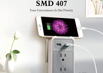 Huntkey 2-Outlet Wall Mount Cradle