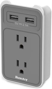 Huntkey 2-Outlet Wall Mount Cradle