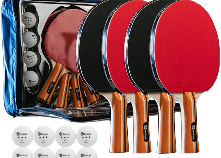 Ping Pong Paddles Set