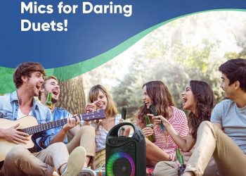 MASINGO 2022 Bluetooth Karaoke Machine