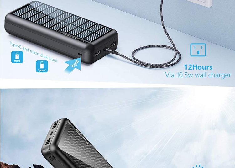 Portable Solar Power Bank