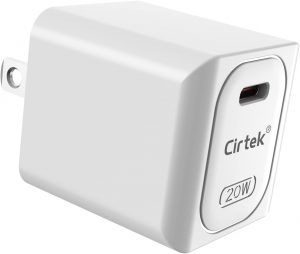 Cirtek 20W USB C Wall Charger 