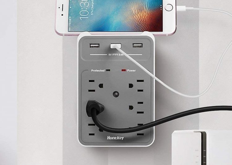 Huntkey 6 AC Outlets Surge Protector