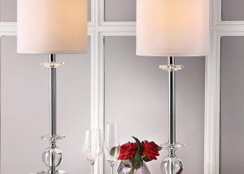 Safavieh Marla crystal candlestick lamp