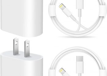 iPhone 12 13 Fast Charger [Apple MFi Certified] Lightning Cable 20W 2-Pack 6FT Save 27% Now at $22.01