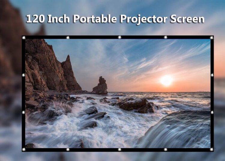 PJING Projector Screen 120 inch Takes up to 32.8 off at 17 Now