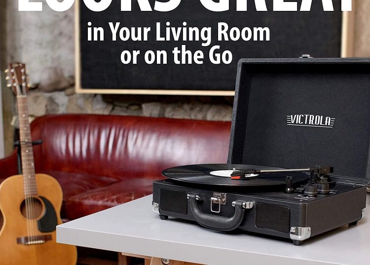 Victrola Bluetooth Suitcase Record Player