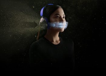 The Sci-Fi Looking Headphone from Dyson Zone Is Actually an Air Purifier