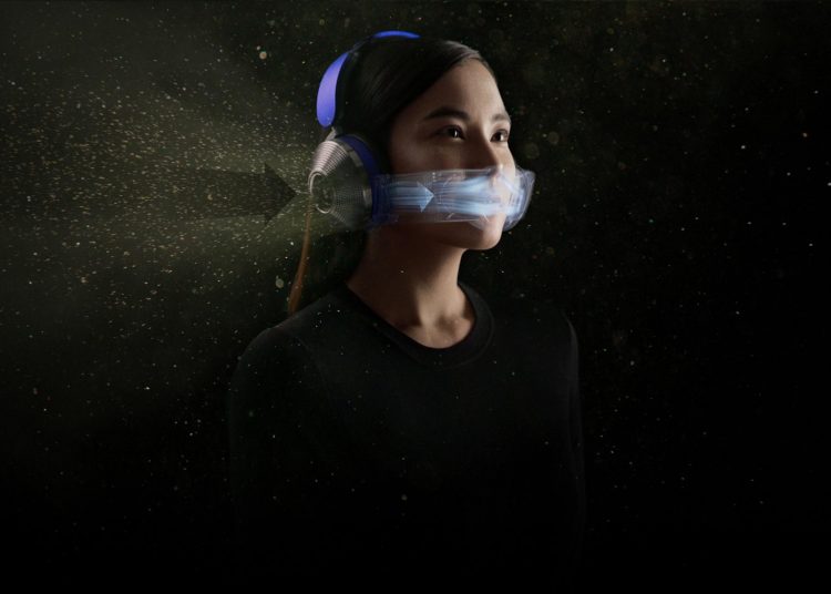 The Sci-Fi Looking Headphone from Dyson Zone Is Actually an Air Purifier