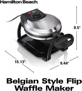 Hamilton Beach Flip Belgian Waffle Maker