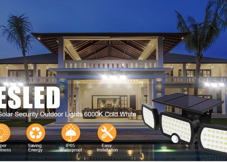 JESLED Solar LED Outdoor Light