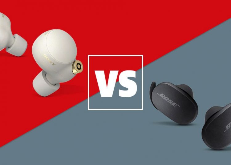 Sony WF-1000XM4 vs Bose Quietcomfort Earbuds 2022