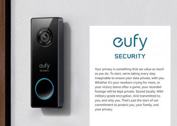 eufy 2K Wired Video Doorbell
