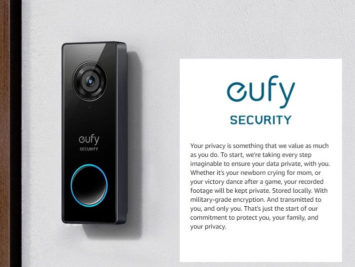 eufy 2K Wired Video Doorbell