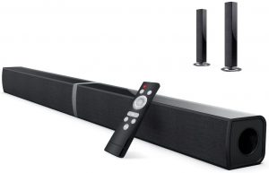 MZEIBO Split Sound Bars for TV