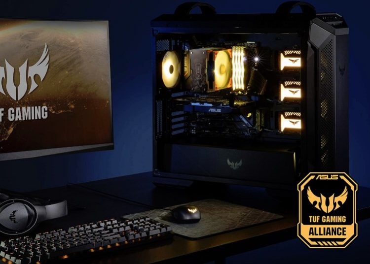 ASUS TUF Gaming GT501 Mid-Tower Computer Case